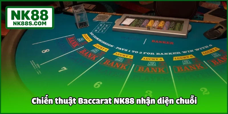 Chiến thuật Baccarat NK88 nhận diện chuỗi